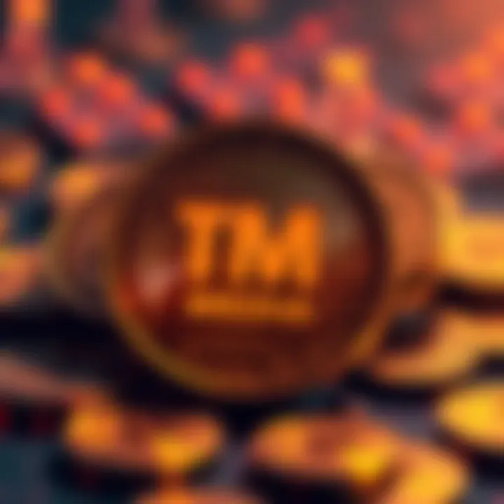 Trump Media Digital Tokens Graphic showing digital tokens for Trump Media shareholders, symbolizing cryptocurrency innovation.