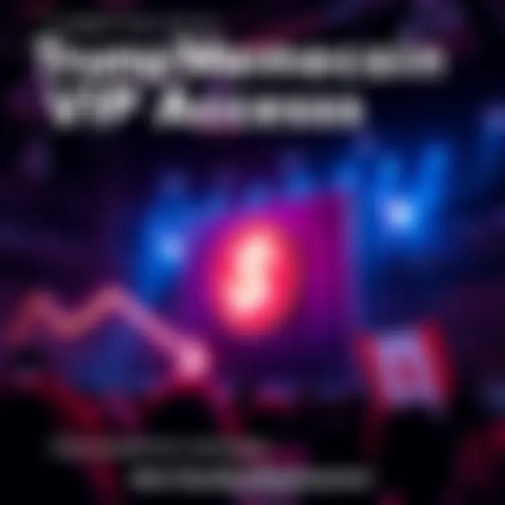 A graphic showing a steep decline in prices for VIP access to Trump's memecoin event with a dollar sign and memecoin logo