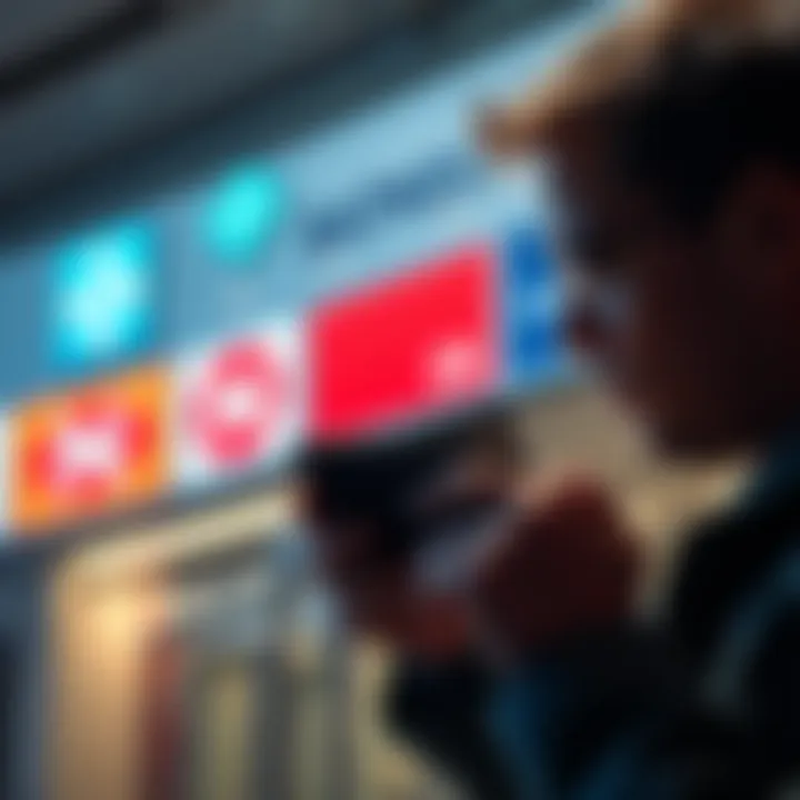 UK banks and cryptocurrency A person examining a cryptocurrency wallet while looking at bank logos of HSBC, Natwest, and Barclays