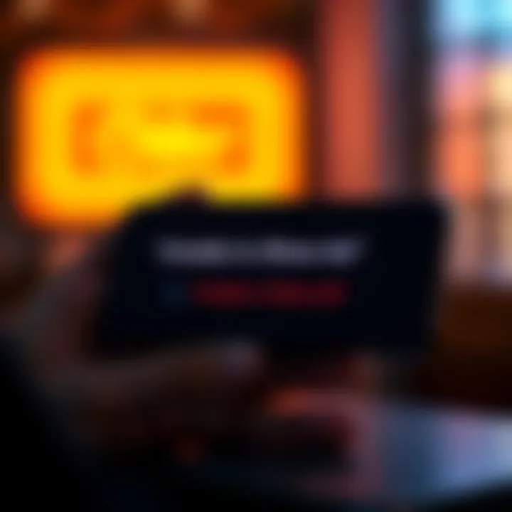 Unable to Show Ad Error Message A smartphone screen showing an error message that says 'Unable to Show Ad' after an ad plays, illustrating user frustration