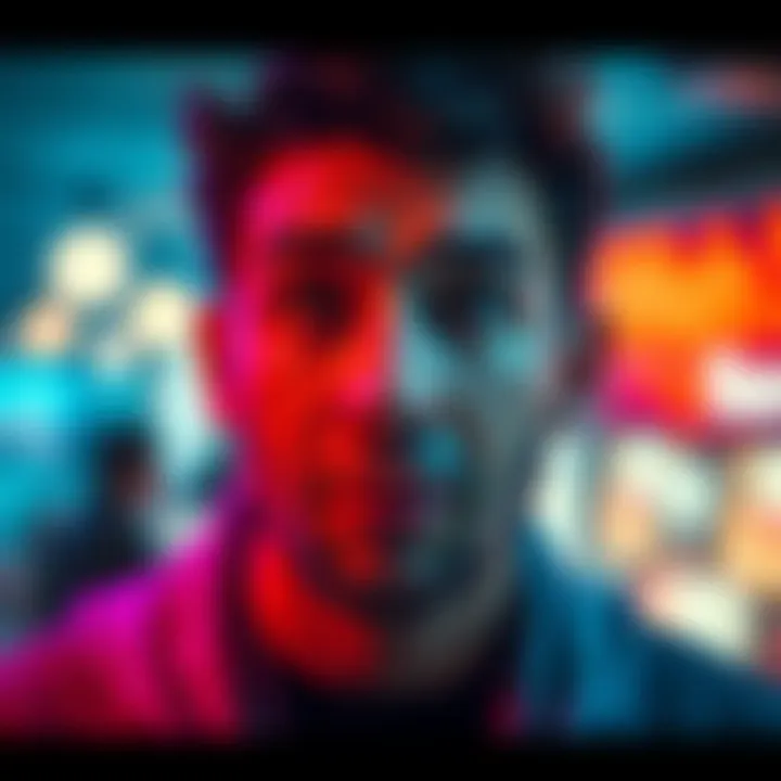 A person looking puzzled with a raised eyebrow and an open mouth, indicating confusion while listening.