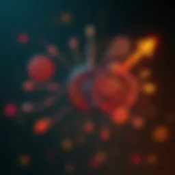 A clear illustration showing different gears and arrows indicating how systems operate together