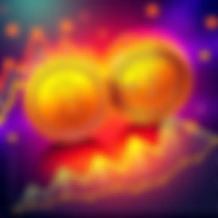 Two stablecoin logos representing USDC and USDT with a graph showing a comparison of their adoption in 2026