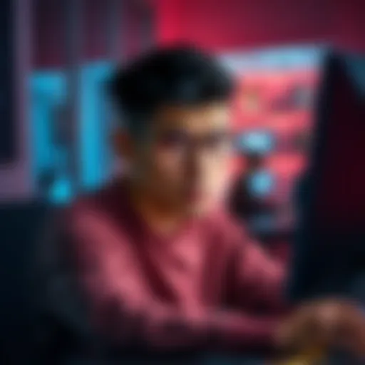A person sitting in front of a computer with a frustrated expression, showing dissatisfaction with a subscription reward system.