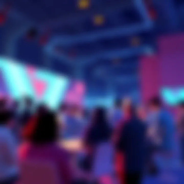 People engaging in a discussion about VeChain updates and staking features