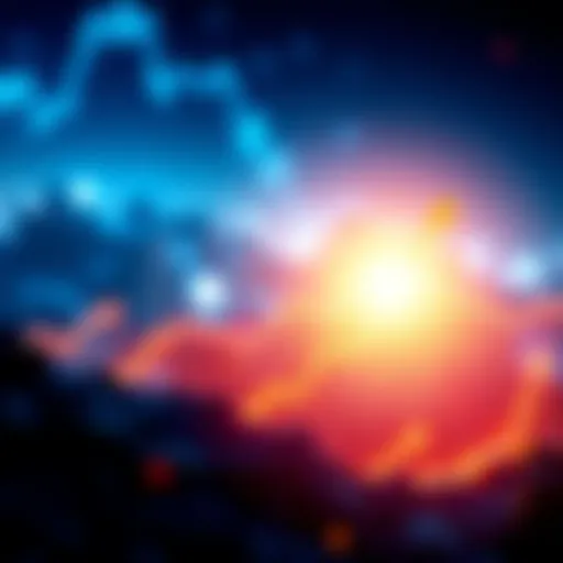 An upward trend chart showing the increase in venture capital investment in the crypto sector