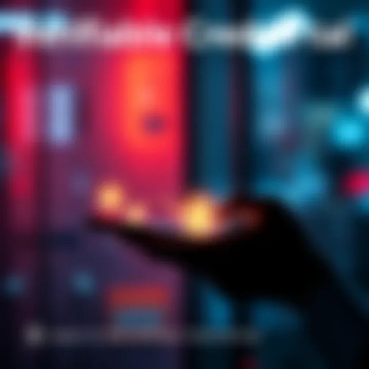 A person using a digital device to verify their identity with verifiable credentials, showcasing a secure online interaction.