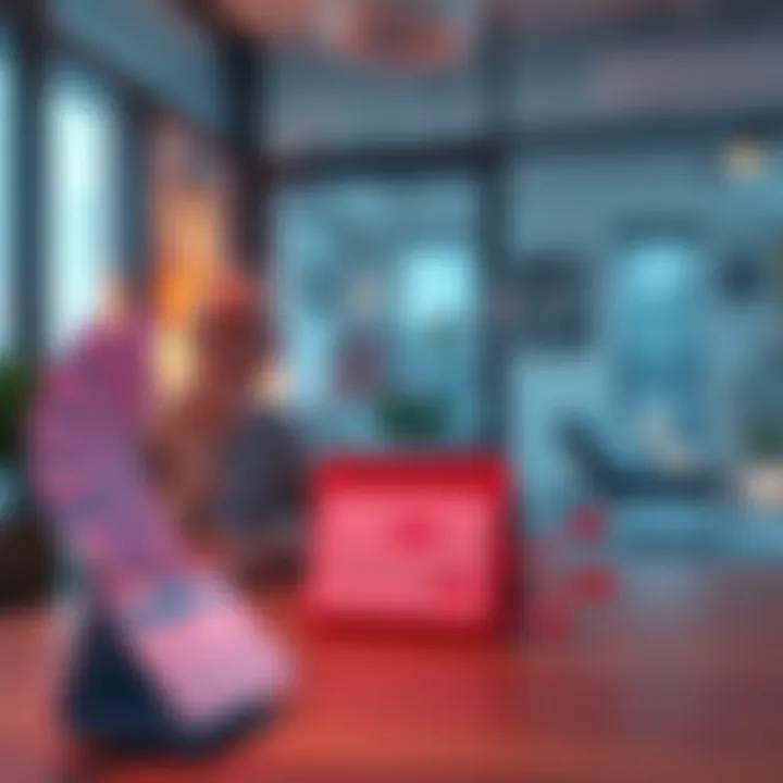 A person pondering whether to wait or act fast on virtual rent changes, with a calendar and points on the table, suggesting timing decisions.