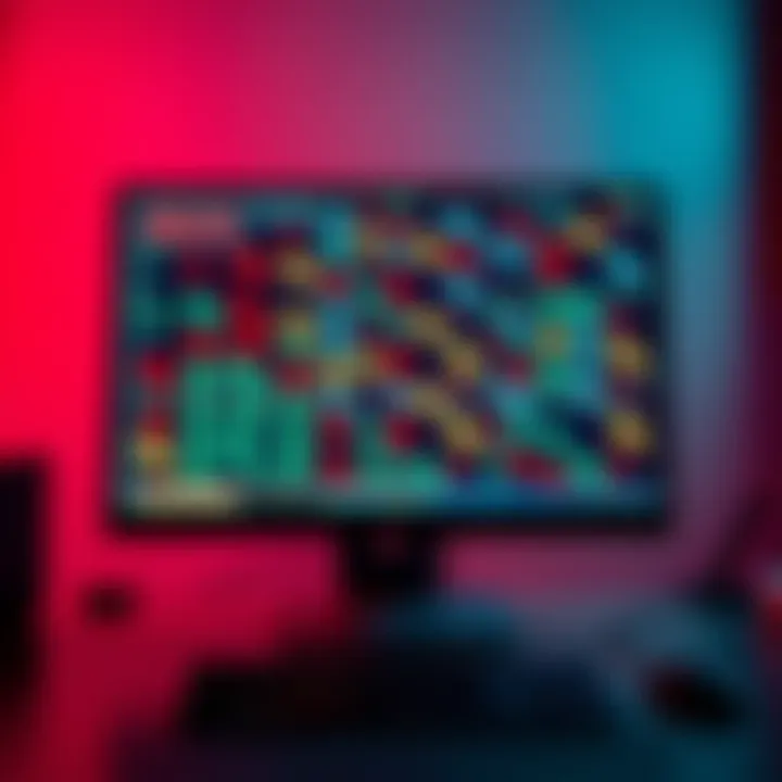 A computer screen displays distorted percentage values, highlighting a common user issue post-update.