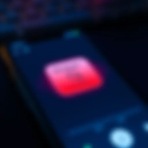 A smartphone displaying a voicemail message about a Trezor wallet support call
