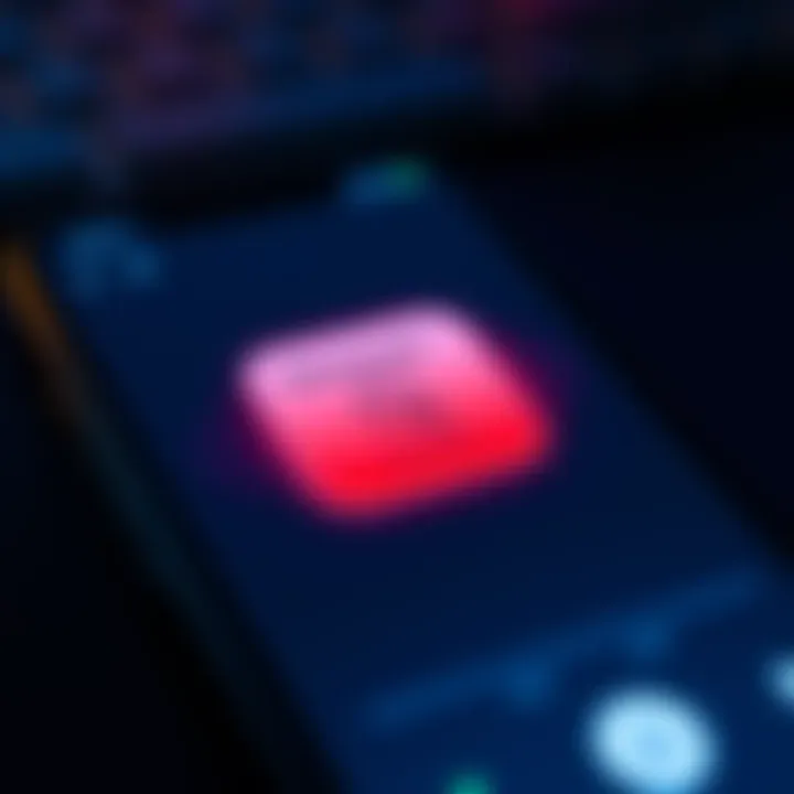 Voicemail Notification A smartphone displaying a voicemail message about a Trezor wallet support call