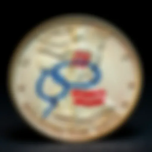 A close-up view of a 1939 Walking Liberty coin with visible unusual markings suggesting a possible stamp error or post-mint alteration.