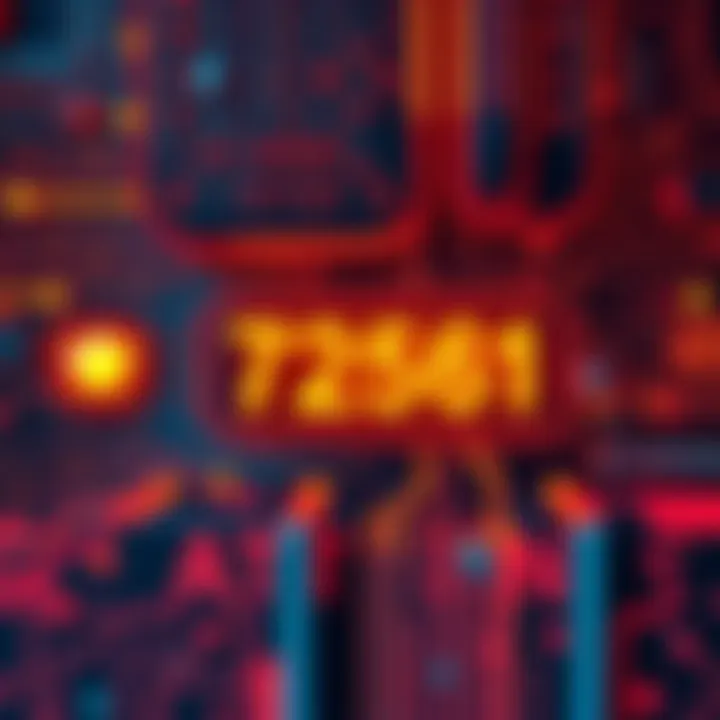 A visual representation of wallet addresses with graphic elements highlighting pairing through visual recognition