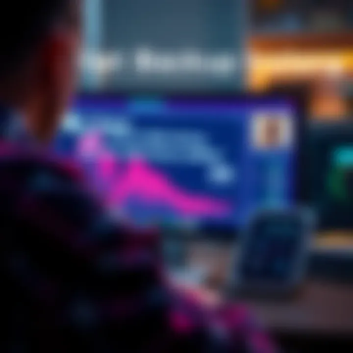 A person testing their wallet backup on a computer, with a Trezor Model One displayed beside them, showcasing the March giveaway contest.