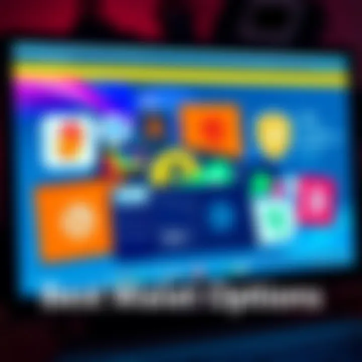 Wallet Options for Transitioning A collection of popular digital wallets displayed on a computer screen, showcasing different features and security options for users moving off SecondFi.