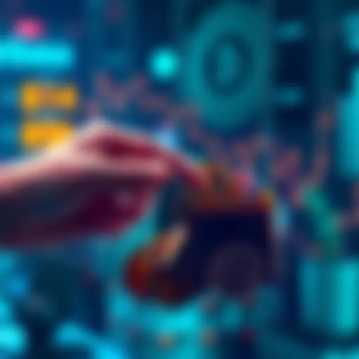 A person transferring algorithm cryptocurrencies from Coinbase to a personal wallet, symbolizing increased demand and value.