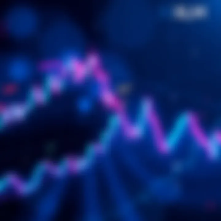 XLM Chart Displaying Bullish Trend A chart showing XLM price movements with upward indicators and bullish patterns, suggesting a potential breakout.