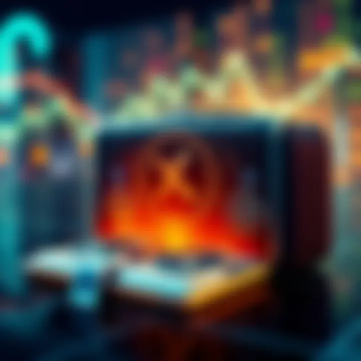 Representation of XLM, XRP, and BNB tokens integrated into the Pi Network, showcasing a digital wallet with cryptocurrency icons.