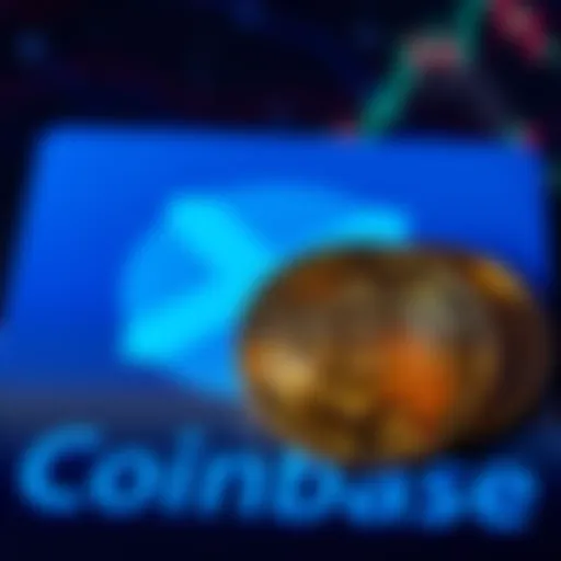 A collection of XRP coins placed on top of the Coinbase logo, symbolizing crypto storage on exchanges.