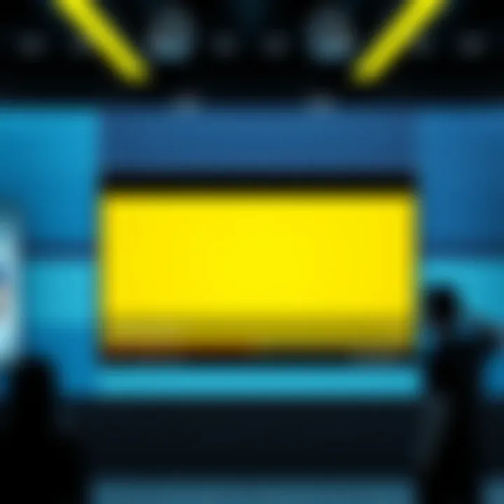 Bizarre yellow bar ad on video A screenshot of a video showing a strange yellow bar ad that people are discussing, with comments on the side about the ad's impact.