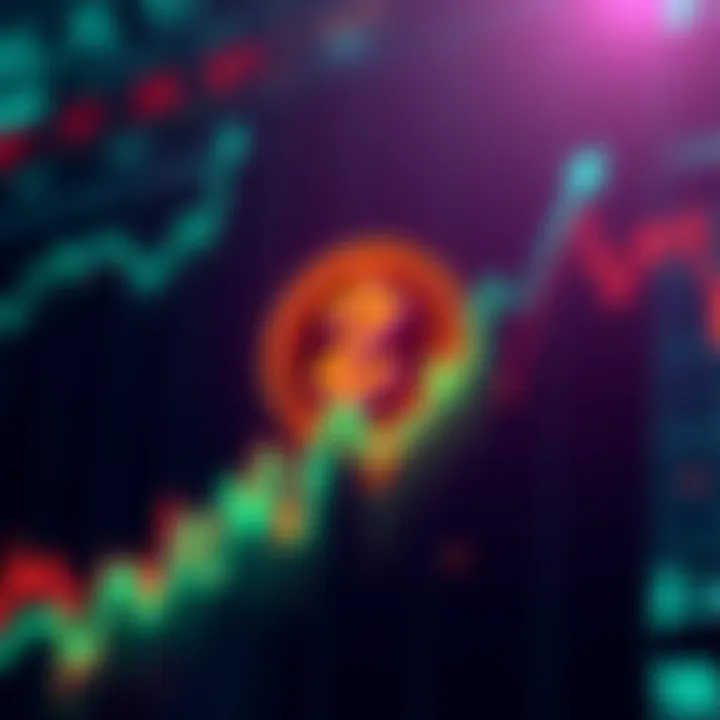 A visual representation of Zcash's price increase with a chart showing upward movement and the ZEC symbol prominently displayed